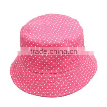custom print pattern pink bucket hats