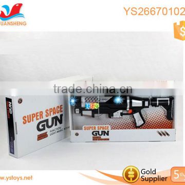 Manufacture a series of music gun toys big gun Battery operated toy