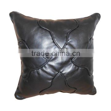 Moroccan leather cushions Handmade