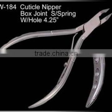 4.25 Inch Box Joint Spring Cuticle Nipper