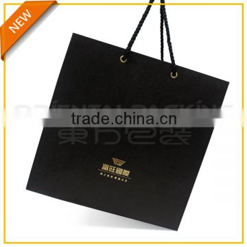 Quality Guaranteed blacked printed kraft paper bag