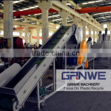 semi-automatic waste plastic recycling plant