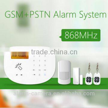 RFID GSM Alarm system SMS home Security alarm system with via ADEMCO Contact ID protocol