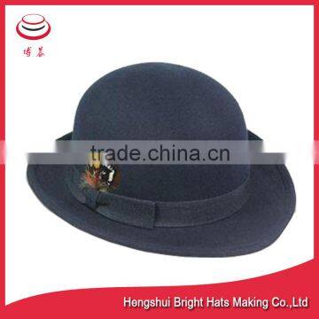 Gentalman Wool Felt Bowler Hat