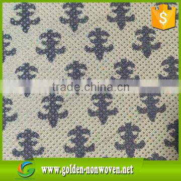 colorful printed spunbond nonwoven fabric for face maske, cheap price and high quality printed nonwoven fabric made in china