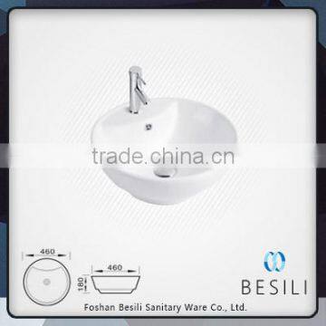 portable ceramic bathroom sinks D8086