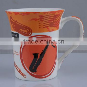2016 Dedo Music Gifts Made in china Environmental protection material music note mugs