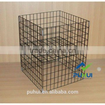 universal convenient metal wire foldable display cube with competitive price
