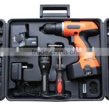 Popular Cordless drill kit packing in BMC with 78pcs bits