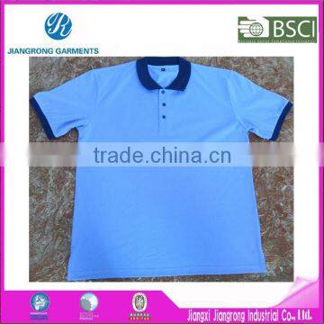 Custom mens blank plain polo shirt