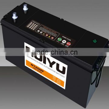 auto battery dry charged N120 12V120Ah truck battery for sale in dubai