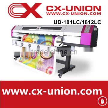 Stable Printer machine UD-1812LC 144dpi dx5 printhead outdoor flex banner printing machine