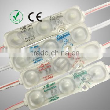 12v, 1.2w 120LM Waterproof IP68 5630 3 chips Injected Led Modules