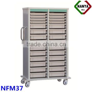 NFM37 High Quanlity ABS Medical Trolley Cart For Sale
