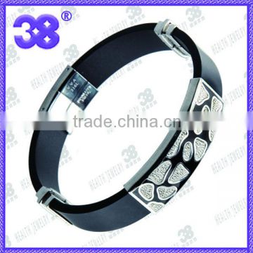Shenzhen negative ion magnet New silicone bracelet