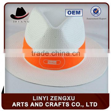 Customized ladies straw sun panama hats