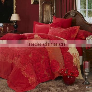 Fashion new design adult home textile tencel quilt bedding set