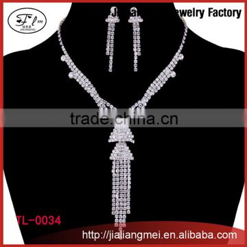 Fashion Bridal Jewelry Sets necklace and earrings