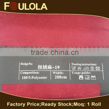 Wholesale Factory Price Plain Dyed Curtain Fabrics Turkey