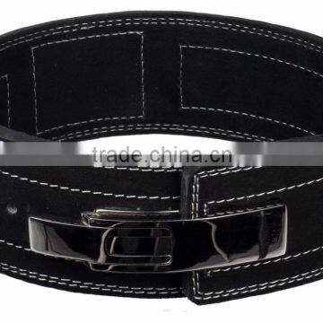 Weightlifting lever belt