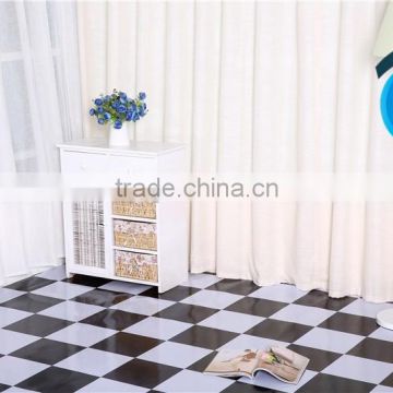 Easy and Low Maintenance 0.35mm Thickness non-woven fabric pvc floor covering