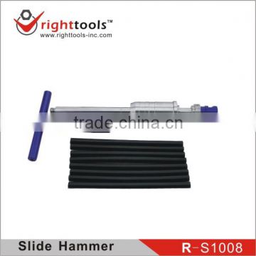 Slide hammer with glue stick
