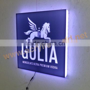 outdoor light box signs /outdoor led light box