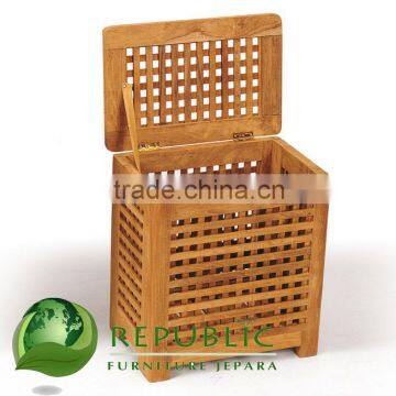 Teak Tango Box - Used Teak Outdoor Furniture Indonesia