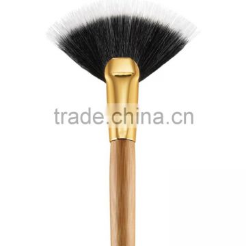 Bamboo Fan Brush Makeup, Duo Fiber Fan Brush, Custom Logo Fan Brush