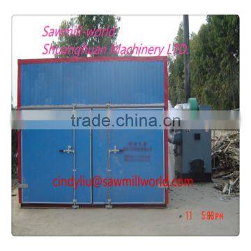 50 cubic meters wood drying Kiln with steam drying