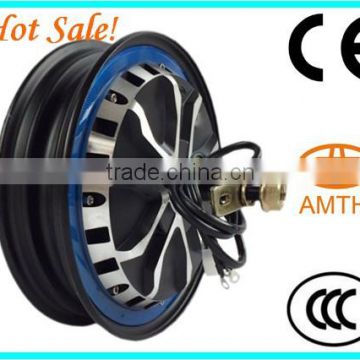 electric hub motor, wheelchair hub motor, Good factory supplier dc brushless electric motorcycle motor, dc motor 48v 4kw, AMTHI