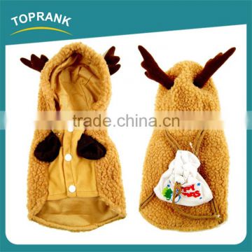 Hot sale cheap wholesale christmas cute winter pet clothes dog apparel