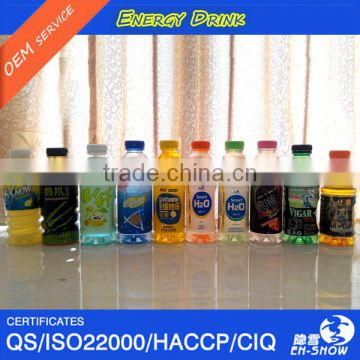 Hot Sale 320mL Carbonated Energy Drink with Private Label