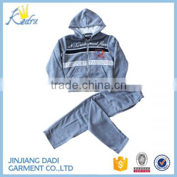 Boys Hoodies Lovely Fleece Sets Child Boutique Cothes