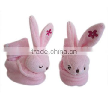 lovely Plush animal rabbit baby slipper boots