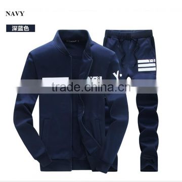 New Design Quality Young Men Training Athletic Clothes Sets Sports Leisure Wear