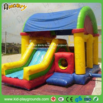 2017 bouncy castles combo with slides from china factory/inflatable jumping castles/Amusement park kids game inflat