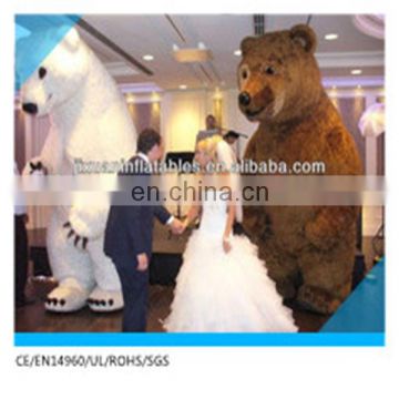 giant fat inflatable bear costumes