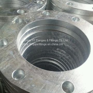 FLANGES,  BACKING RINGS, Hot dipped galvanzed Flange, FEB COATED FLANGES