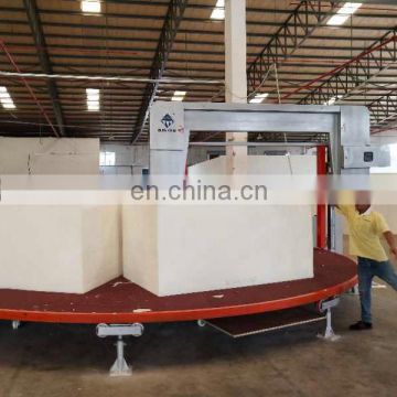 automatic Carousel horizontal cutting machine for mattress foam
