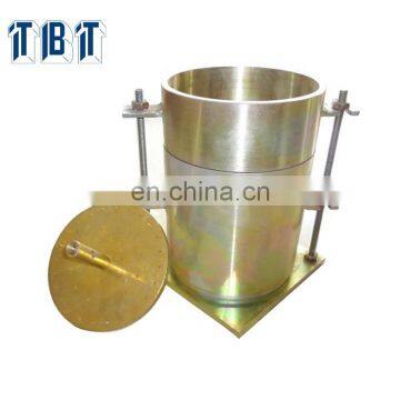 CBR swell mould Steel CBR mould with collar and perforated base