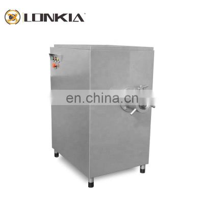 LONKIA Industrial Stainless Steel Frozen Meat Mincer Commercial Frozen Fresh Meat Grinder Large Meat Grinding Machine