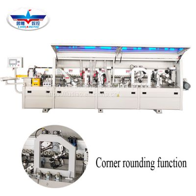 Corner rounding pvc edge bander machine used for furniture automatic edge banding machine with profile tracking