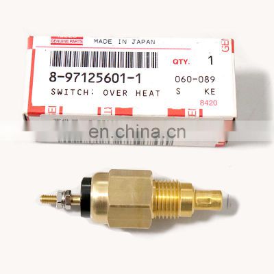 8-97125601-1 8971256011 Over Heat Warning Switch Water Temperature Sensor for Isuzu Zx200 6bg1 Engine Parts