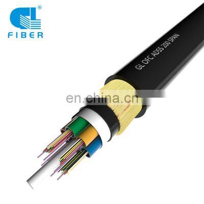 ADSS 48 core aerial single mode fiber optic cable cable de fibra optica de fibra optica adss cable