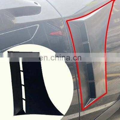 ala lateral Reliable And Cheap  PP material gloss black Car Side Wing For Dodge Challenger 2008-2014