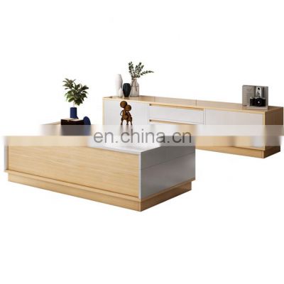 Living room dining table dual-purpose modern Nordic minimalist small family light luxury balcony tea table