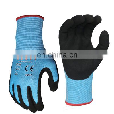 Stab Resistant Spearfishing Lobster Glove Guante Anticorte Nitrile Coated Cut Resistant Scuba Diving Working Gloves Manufacturer