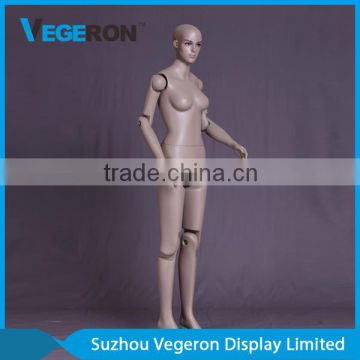 fiberglass flexible realistic female mannequin