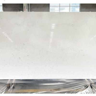 Code：005，Calacatta artificial stone quartz slab kitchen countertops